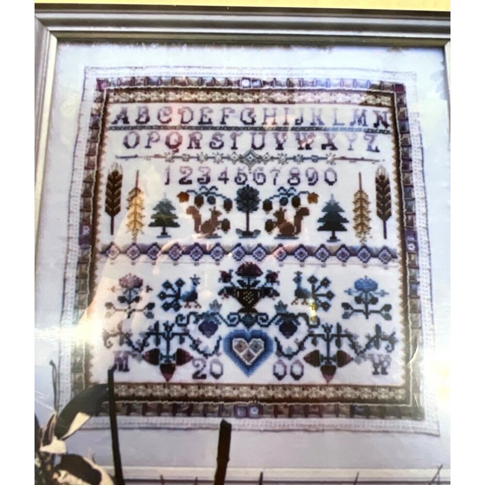 Chatelaine Sampler Cross Stitch Pattern The Art Of Embroidery German Design